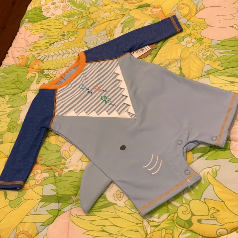 Brand New, Mud Pie, infant boy swim suit.